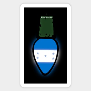 Honduras Flag Christmas Light Sticker